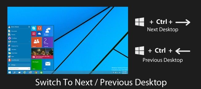 how to use virtual desktop on windows 10