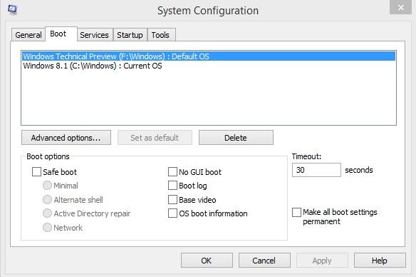 exit safe mode on windows 10