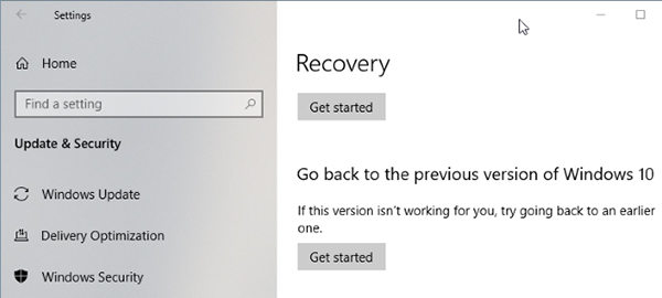uninstall updates