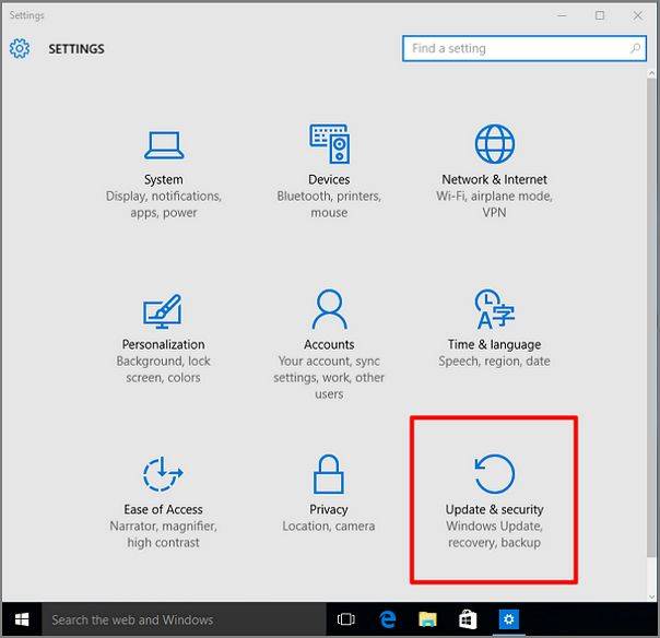 update and security