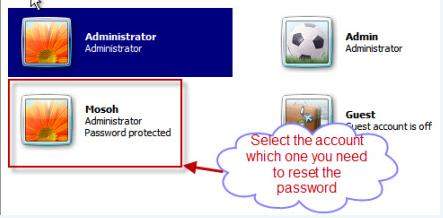 can you reset windows 7 password in safe mode