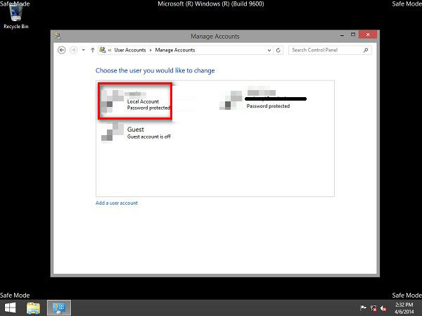 lost admin privileges in windows 8.1