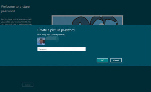 create picture password in windows 8