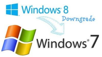 how to downgrade windows 8 to windows 7