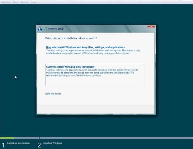 upgrade windows xp to windows 8
