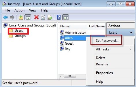 reset windows 8.1 password