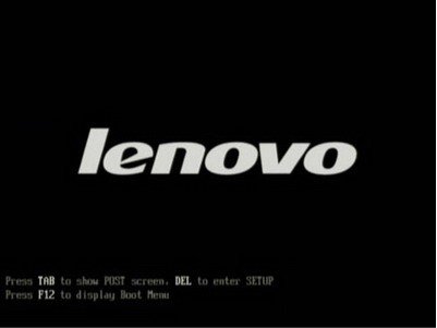 set lenovo boot from USB drive