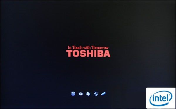 set toshiba boot from USB drive