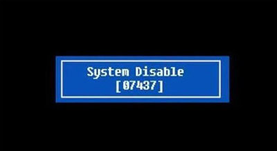 system disable