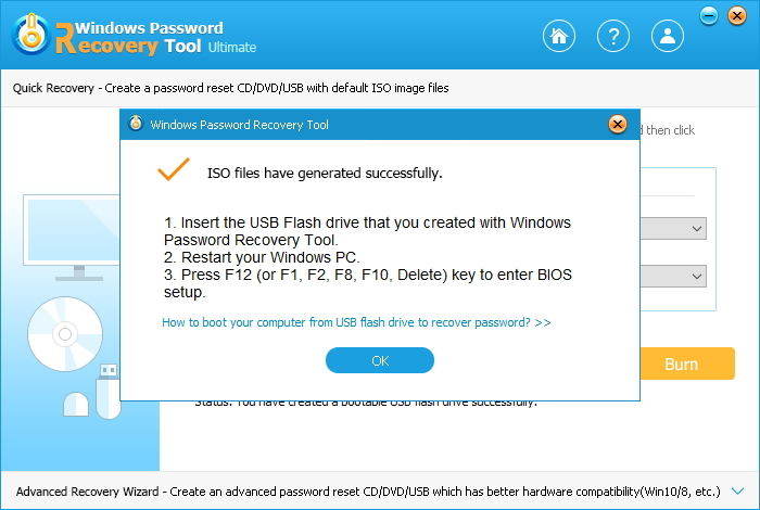 come reimpostare la password del gateway in Windows 8